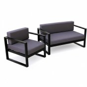 تصویر مبل فلزی مدل مدرن 