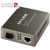 تصویر مبدل فیبر گیگابیت تی پی لینک مدل MC112CS TP-LINK MC112CS 10/100Mbps WDM Media Converter