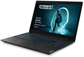 تصویر Lenovo ideapad L340 Gaming Laptop, Intel Core i7-9750H, 15.6 inch FHD, 1TB HDD+128GB SSD, 16GB RAM, NVIDIA GeForce GTX 1650 4GB Dedicated Graphics, Win10, Eng-Arb KB, Granite Black - [81LK001GAX] 
