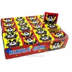 تصویر آدامس خرسی بسته ی 60 عددیBubble gum 