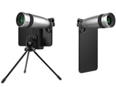 تصویر لنز تلسکوپی گوشی موبایل با سه پایه لی کیو آی Lieqi LQ-181 Telescope Mobile Camera Lens with Tripod 