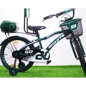 تصویر دوچرخه کودک Bonito سایز 20 مدل GO رنگ سبز 