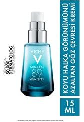 تصویر سرم دور چشم مینرال ویشی مدل Mineral 89 حجم 15 میلی لیتر Vichy Mineral 89 Eyes Repairing Eye Fortifier 15ml