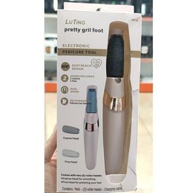 تصویر سوهان پا برقی شارژی Electric stepping stone pedi