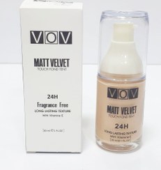 تصویر کرم پودر وو VOV مدل مات و مخملی VOV Foundation Matt Velvet