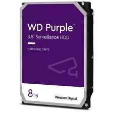 تصویر هارد دیسک اینترنال وسترن دیجیتال مدل Purple WD80PURZ ظرفیت 8 ترابایت Purple WD80PURZ 8TB