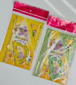 تصویر مجموعه هندسی 3 تکه ژله‌ای کد 117008269 