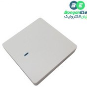 تصویر کلید برقی بی سیم تک پل دارای فرکانس 433MHz 