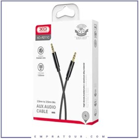 تصویر کابل صدا 1 متری ایکس او XO-R211C Aux Audio Cable 