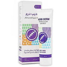 تصویر پماد ترمیم کننده و اسکار ادیب درم 60 میلی لیتر ADIB DERM Heal & Scar Ointment 60 ml