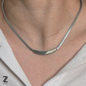 تصویر گردنبند استیل زنانه کد ۱۱۴۱ 