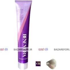 تصویر رنگ مو شماره 8.23 حجم 100 میلی لیتر ( رنگ بلوند شنی روشن) برند بن مورا - بازار فوری Hair dye number 8.23- volume 100 ml (light sa​ndy blonde colO​R)- Ben MO​Ra bra​nd