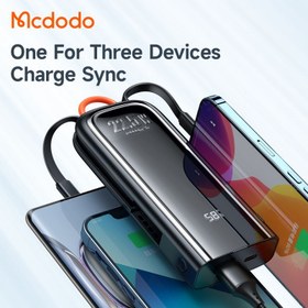 تصویر پاور بانک فست شارژ 10000 مک دودو MCDODO MC-116 QC3.0 PD 22.5W MCDODO MC-116 22.5W QC3.0 PD 10000mAh Power Bank