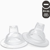 تصویر سر شیشه آبمیوه خوری ۴+ ماه تویست شیک بسته ۲ عددی 