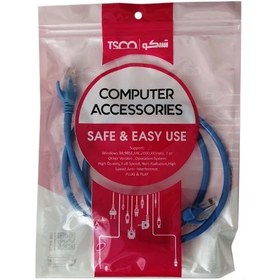 تصویر کابل شبکه CAT6 تسکو 5 متری 