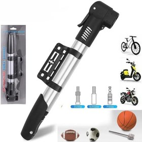 تصویر تلمبه کوچک دوچرخه سواری قابل نصب روی دوچرخه Small bicycle pump