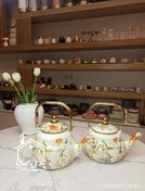 تصویر کتری لعابی طرح نوبهار مدل ۴۱۱۴۱ 