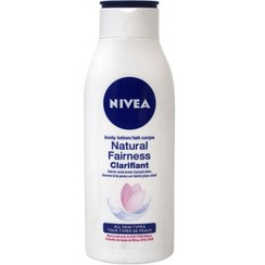 تصویر لوسيون بدن نيوآ Nivea Natural Fairness حجم 400 ميلي ليتر Nivea Natural Fairness Body Lotion For All Skin Type 400 ml