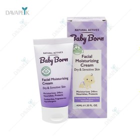 تصویر کرم مرطوب کننده صورت کودک بیبی برن 40 میل BABY BORN Facial Moisturizing Cream 40ml