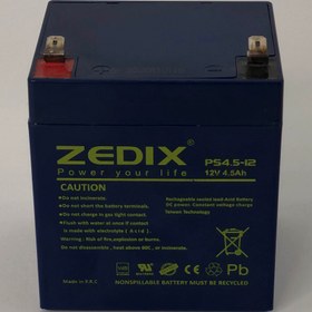 تصویر باتری 4.5 آمپر ZEDIX 