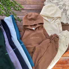 تصویر ست هودی شلوار اسپرت سیمپسون رنگی سایز ۴ تا ۶ سال 