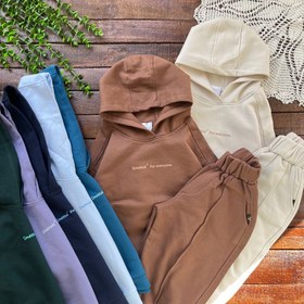 تصویر ست هودی شلوار اسپرت سیمپسون رنگی سایز ۴ تا ۶ سال 