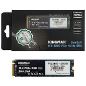 تصویر هارد SSD لپ تاپ 128 گیگابایت KingMax M.2 NVME 2280 گارانتی آواژنگ 