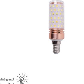 تصویر لامپ لوستری سانلکس 16 وات تراکم 84 دیود SMD SMD E14 Lamp 84D