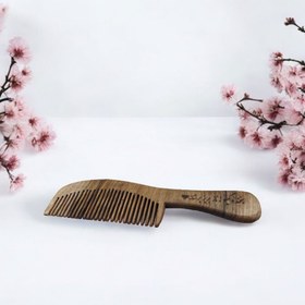 تصویر شانه چوبی 