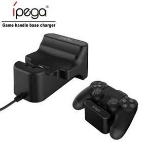 تصویر کنترلر IPEGA Gaming شارژر دوال شاک 4 و کنترلر موو 