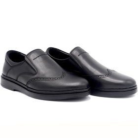 تصویر کفش کد 328 هشترک بی بند مشکی 