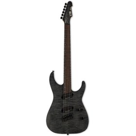 تصویر گیتار الکتریک ESP LTD M-1000 Multi Scale FM - See Thru Black Satin 