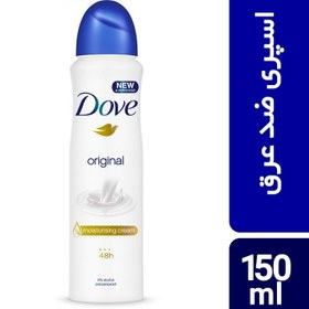 تصویر اسپری اوریجینال۱۵۰میل داو Dove Aerosol Original 150ml