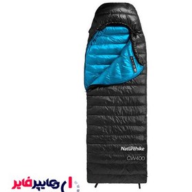 تصویر کیسه خواب نیچرهایک مدل NH18C400-D MEDIUM Naturehike sleeping bag model NH18C400-D MEDIUM