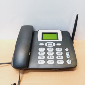 تصویر تلفن سیم کارتی باطری دار GSM Fixed Wireless Phone آنلاک 