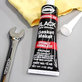 تصویر چسب واشرساز حرارتی مشکی ابرو – ABRO GASKET MAKER BLACK RTV SILICONE 85gr چسب واشرساز حرارتی مشکی ابرو – ABRO GASKET MAKER BLACK RTV SILICONE 85gr