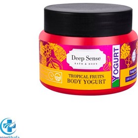 تصویر کرم ژل بدن دیپ سنس (Deep sense) مدل yogurt حجم 250 میلی‌لیتر لوسیون بدن برند دیپ سنس