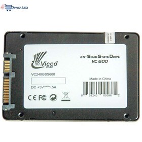 تصویر اس اس دی اینترنال ویکومن مدل VC600 ظرفیت 256 گیگابایت ا VICCOMAN VC600 Internal SSD 256 GB VICCOMAN VC600 Internal SSD 256 GB