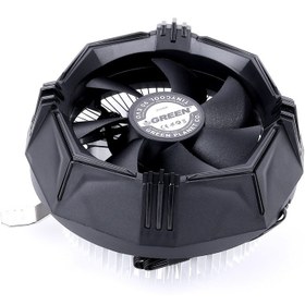 تصویر فن خنک کننده CPU گرین Green Tinycool 90 EVO Green Tinycool 90 EVO CPU Fan