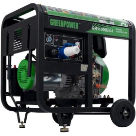 تصویر موتور برق دیزلی 8 کیلو وات گرین پاور مدل GR11000EB-I GREENPOWER GR11000EB-I Industrial Engine 8 KW