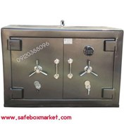 تصویر گاوصندوق زیرویترینی طرح خرم (با رمز دیجیتال) 