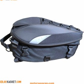 تصویر کیف رو باک موتور سواری PUMA مشکی | کد 252 Black PUMA motorcycle bag Code 252