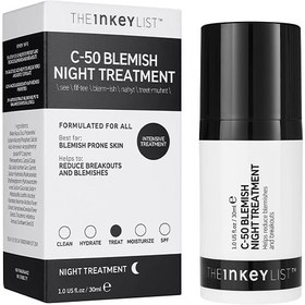 تصویر سرم شب درمان لک و جوش C-50 اینکی لیست ا THE INKEY LIST C-50 Blemish Night Treatment 30ml THE INKEY LIST C-50 Blemish Night Treatment 30ml