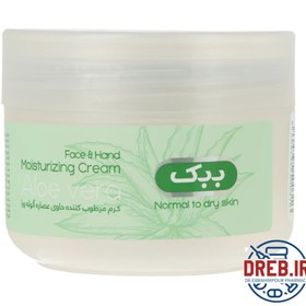 تصویر کرم مرطوب کننده ببک مدل Aloe Vera حجم 100 میلی لیتر 