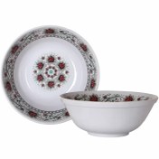 تصویر کاسه نیم قدح ملامین طرح گردسورمه 