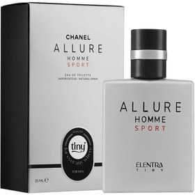 تصویر عطر جیبی مردانه مدل Allure Homme Sport النترا تاینی به همراه بادی اسپلش مردانه مدل Molecule 