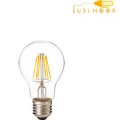 تصویر لامپ LED ادیسونی رشته‌ای کم مصرف کوچک لوستری 7 وات شعاع کد A60-C 