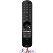 تصویر کنترل اصل شرکتی تلویزیون الجی ویس دار MR21) کیفیت بینظیر و بشرط) LG