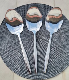 تصویر کفگیر یونیک مدل ناخنی ضد زنگ 