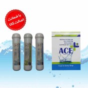 تصویر فیلترتصفیه آب ایزی ول سه تایی اینلاین ACE (طرح) 